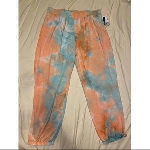 Bp tie dye women’s sweat pants xl new with tags